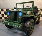 Willy kinderjeep - 4 motors - 24 volt - verlichting - RC, Kinderen en Baby's, Nieuw, Afstandsbediening, Ophalen of Verzenden