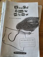 Woord Bouw Nieuw - Bouwschrift basisblok, Ophalen of Verzenden, Gelezen, LBO, Onbekend