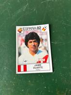 Panini plaatje Jaime Duarte Peru WK 1982, Ophalen of Verzenden