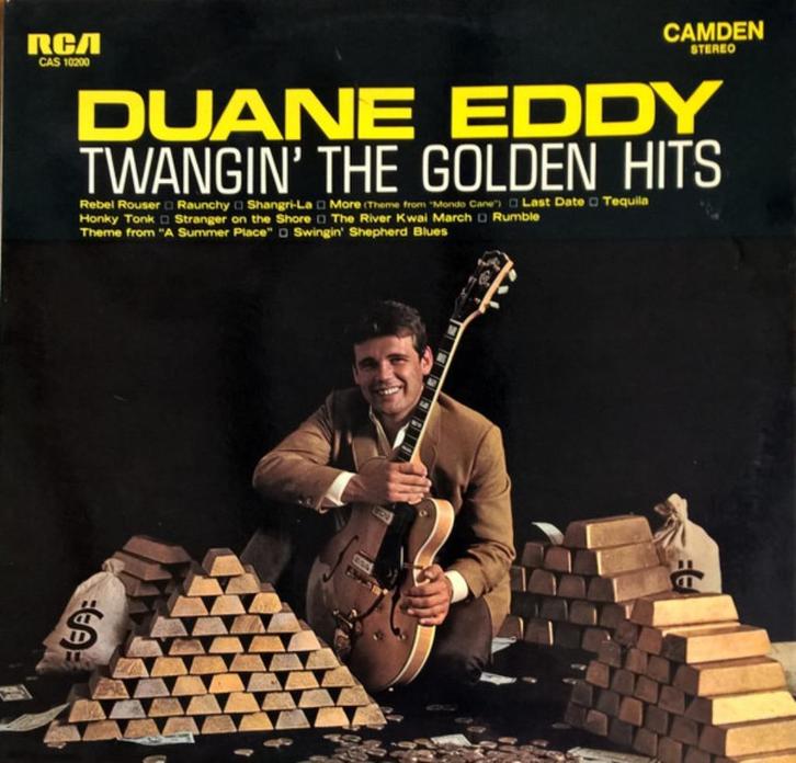 LP Duane Eddy – Twangin’ The Golden Hits-erg mooi, Cd's en Dvd's, Vinyl | Rock, Zo goed als nieuw, Poprock, 12 inch, Ophalen of Verzenden