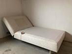 Boxspring bed verstelbaar hoofdeind, Ophalen, Gebruikt, 90 cm, Eenpersoons
