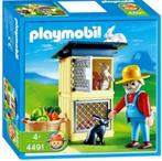 Playmobil 4491 Konijnenhok, Kinderen en Baby's, Speelgoed | Playmobil, Ophalen of Verzenden, Gebruikt, Complete set