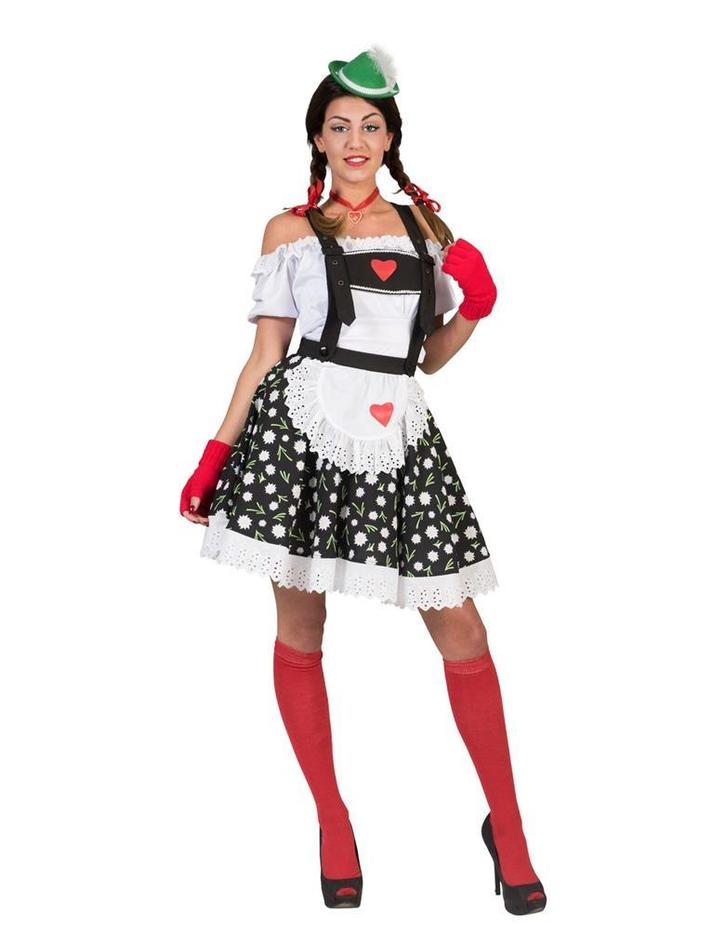 Tiroler rok Edelweiss van € 28,95 voor € 19,95, Hobby en Vrije tijd, Feestartikelen, Nieuw, Carnaval, Ophalen of Verzenden