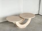 Travertin coffeetable, up&up, ca 1980’s, Ophalen