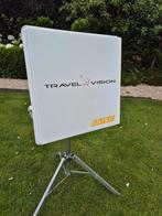 travel vision volautomatische satellietschotel, Audio, Tv en Foto, Schotelantennes, Ophalen, Zo goed als nieuw
