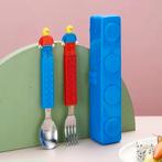 Een bestekset met een Lego-thema of in de vorm wortel, Ophalen of Verzenden