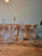 Karaf glas kristal antiek, Ophalen of Verzenden