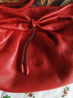Yves Renard tas zeer mooie bijna nieuwe rode leren tas, Ophalen, Zo goed als nieuw, Rood