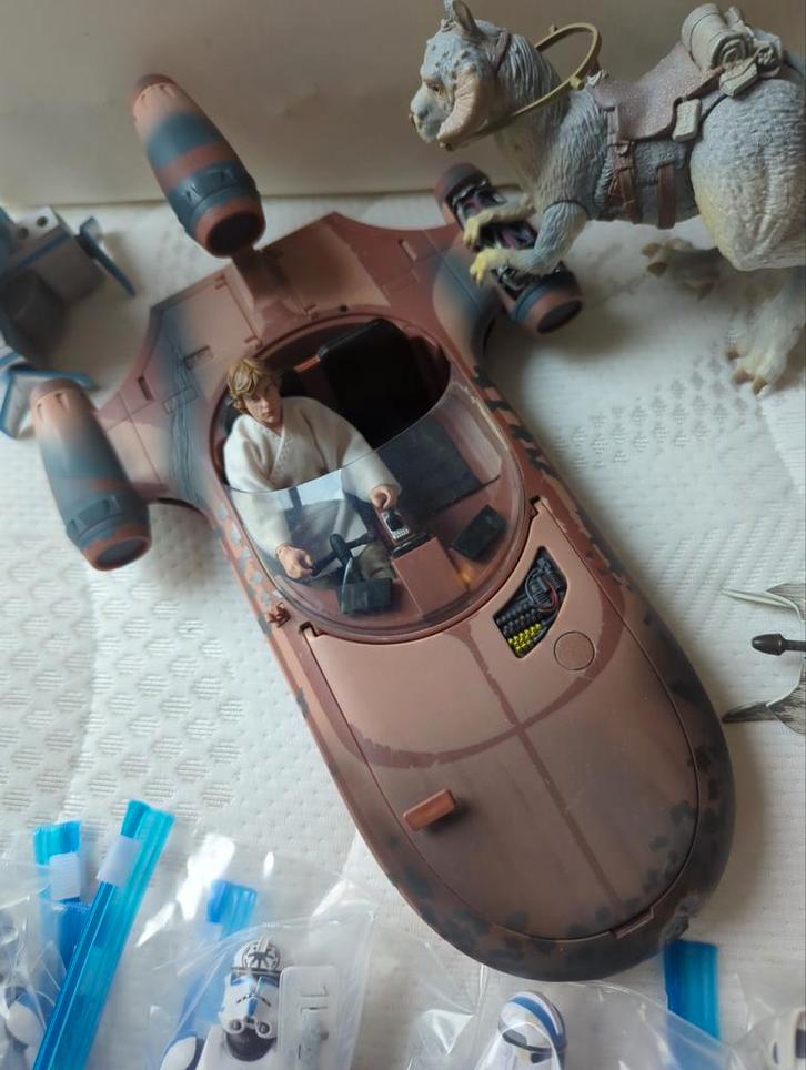 Starwars verzameling 100 plus in goede staat ., Verzamelen, Star Wars, Zo goed als nieuw, Actiefiguurtje, Ophalen of Verzenden