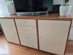 Kast tv dressoir, Ophalen, 100 tot 150 cm, Zo goed als nieuw, Met deur(en)