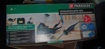 Parkside Soldeerbout met Multifunctionele Houder - Nieuw beschikbaar voor biedingen