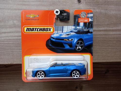 Chevrolet Camaro Convertible '16 Matchbox, Hobby en Vrije tijd, Modelauto's | Overige schalen, Nieuw, Auto, Ophalen