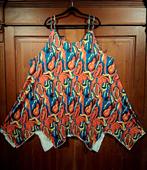 felle kleuren punten jurk 50/52, Kleding | Dames, Ophalen of Verzenden, Nieuw, Overige kleuren, Jurk