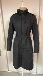 G-star RAW, zwarte trenchcoat, mt 40, Ophalen of Verzenden, Gedragen, Maat 38/40 (M), Zwart