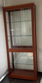 Kersenhouten vitrinekast (2.05hx.82bx42d), Ophalen, 200 cm of meer, 50 tot 100 cm, Kersenhout