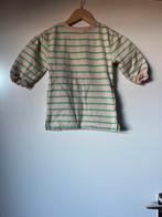 Beige t-shirt met groen strepen patroon, maat 98/104 - Hema, Kinderen en Baby's, Kinderkleding | Maat 98, Ophalen of Verzenden