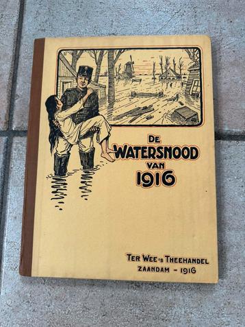 De Watersnood van 1916 plaatjesboek beschikbaar voor biedingen
