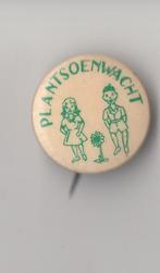 Plantsoenwacht speldje, Gebruikt, Niet vindbaar, Niet vindbaar, Speldje of Pin