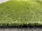 Mooi Stuk Kunstgras 16m2 (4m x 4m) Hoog en Zacht €128,-, Ophalen of Verzenden, Zo goed als nieuw, 10 tot 20 m², Kunstgras