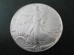 Amerika 1 dollar 1987 Silver Eagle 1 oz zilver, Postzegels en Munten, Munten | Amerika, Ophalen of Verzenden, Noord-Amerika, Losse munt