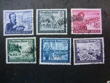 Duitse Rijk serie 888-893 Gestempeld, beschikbaar voor biedingen