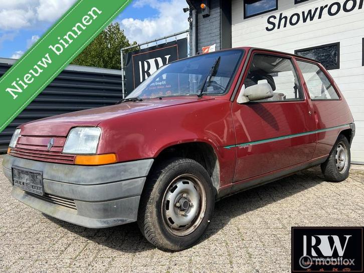 Renault 5 Schuurvondst!, Auto's, Oldtimers, Bedrijf, Te koop, Renault, Benzine, Overige carrosserieën, Handgeschakeld, Voorwielaandrijving