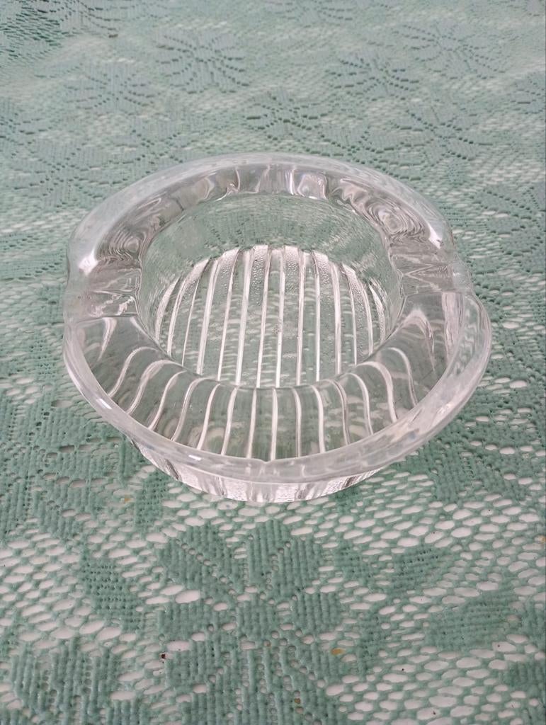 Glazen Asbak - Stijlvol en Functioneel, Verzamelen, Ophalen of Verzenden, Gebruikt