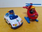 Playmobil 123 sets: brandweer en politie, Ophalen of Verzenden, Nieuw, Complete set