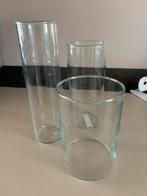 IKEA Windlichten Set - 3 Maten, Ophalen, Overige kleuren, Minder dan 50 cm, Glas