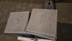 Betontegels 50x50 cm - Terrastegels, Tuin en Terras, Tegels en Klinkers, Ophalen, Zo goed als nieuw, 10 m² of meer, Beton