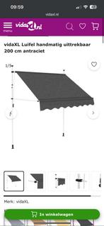 Vida xl klembare zonneluifel 200cm, Tuin en Terras, Zonneschermen, Ophalen, Zo goed als nieuw