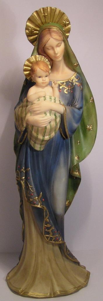 Mooi Beeld Latino Madonna with Child (nieuw) moeder maria beschikbaar voor biedingen