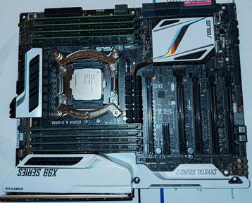 i7 5930k, 64GB RAM, ASUS X99 Deluxe beschikbaar voor biedingen