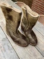 Rendier laarzen met schapenbont gevoerd berghaken maat 44, Overige kleuren, Boots, Ophalen of Verzenden, Zo goed als nieuw