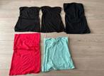 5x strapless dames tops (M/L), Ophalen of Verzenden, Zo goed als nieuw, Maat 38/40 (M)