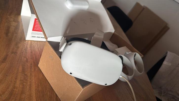 Meta Quest 2 128GB VR Bril - Perfecte Staat!, Spelcomputers en Games, Virtual Reality, Zo goed als nieuw, Pc, VR-bril, Ophalen of Verzenden