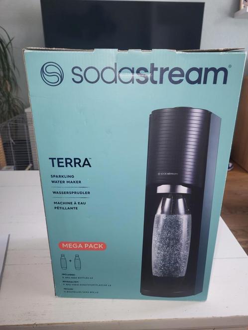 SodaStream Terra Megapack, Witgoed en Apparatuur, Bruiswatermachines, Nieuw, Ophalen of Verzenden