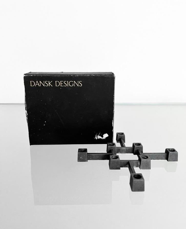 Vintage Deens Design Paro kandelaar, Huis en Inrichting, Woonaccessoires | Kandelaars en Kaarsen, Minder dan 25 cm, Overige materialen