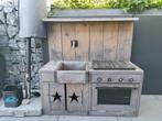 Houten keuken, Kinderen en Baby's, Speelgoed | Houten speelgoed, Ophalen, Gebruikt, Meubelstuk of Keukentje