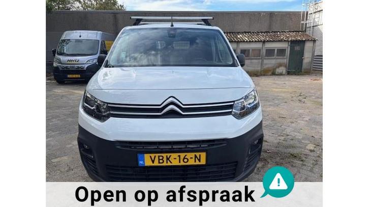 Citroen Berlingo 1.6 BlueHDI 3 zits, Carplay/Android Rijklaa, Auto's, Bestelauto's, Bedrijf, Te koop, ABS, Airconditioning, Apple Carplay