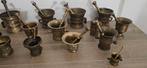 Antieke Messing Vijzels , Stampers, Antiek en Kunst, Antiek | Koper en Brons, Ophalen of Verzenden, Brons
