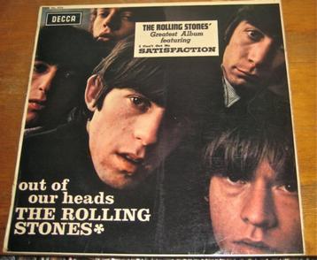 LP Rolling Stones Out Of Our Heads SKL 4725 met SATISFACTION beschikbaar voor biedingen
