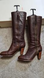 ZGAN Hugo Boss dames laarzen maat 38 bruin, Hoge laarzen, Zwart, Ophalen of Verzenden, Zo goed als nieuw
