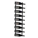 Wijnrek | 9 flessen | Wandmontage | Rek voor muur | Staal, 5 tot 15 flessen, Nieuw, Info@lendo-online.eu, Kraaiendonk 14, 5428 NZ, Venhorst, Noord-Brabant, Nederland