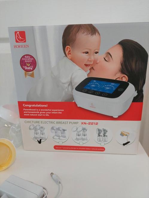 Horigen chicture dubbele borstkolf, Kinderen en Baby's, Babyvoeding en Toebehoren, Zo goed als nieuw, Borstkolf, Ophalen