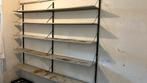 Jaren 60 wandsysteem 5 dubbele rijen retro vintage, Ophalen, Gebruikt