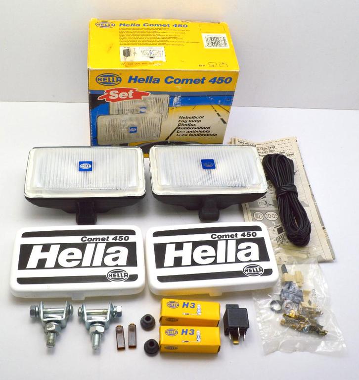 Hella Comet 450 oldtimer mistlampen rally klassieker, Auto-onderdelen, Verlichting, Alfa Romeo, Audi, BMW, Citroën, Fiat, Ford