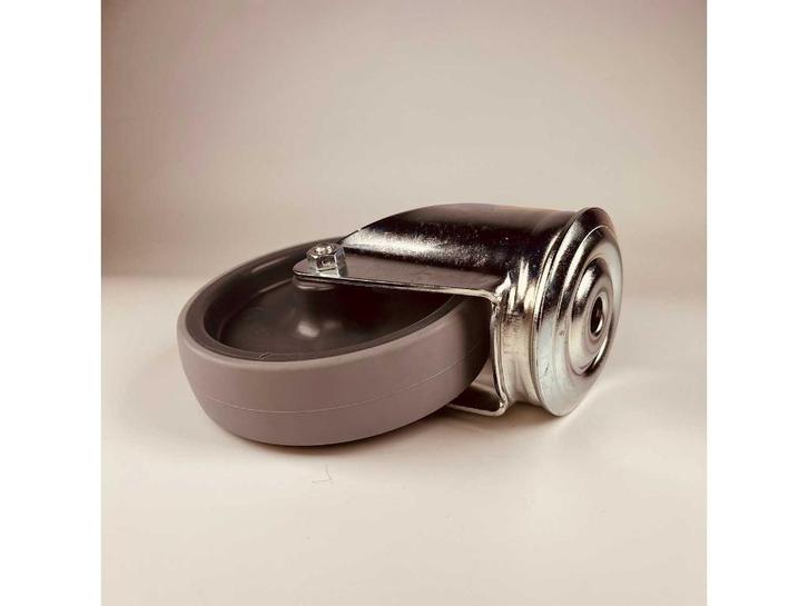 Set van 2 Tente zwenkwielen Ø125 mm x 32 mm Zwaar gebruik, Doe-het-zelf en Verbouw, Zwenkwielen, Nieuw, Ophalen of Verzenden