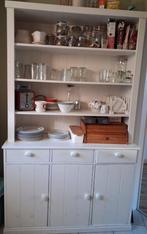 Witte Buffetkast, Huis en Inrichting, Kasten | Buffetkasten, Ophalen, Gebruikt, 200 cm of meer, 25 tot 50 cm
