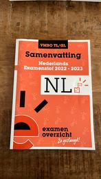 Samenvatting Examenstof Nederlands VMBO TL&GL, Boeken, Schoolboeken, Nederlands, Ophalen of Verzenden, Zo goed als nieuw, ExamenOverzicht